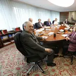 El Pleno del TC, presidido por Cándido Conde-Pumpido (en primer plano), ha rechazado el recurso del PP contra la reforma de la ley del aborto de 2010