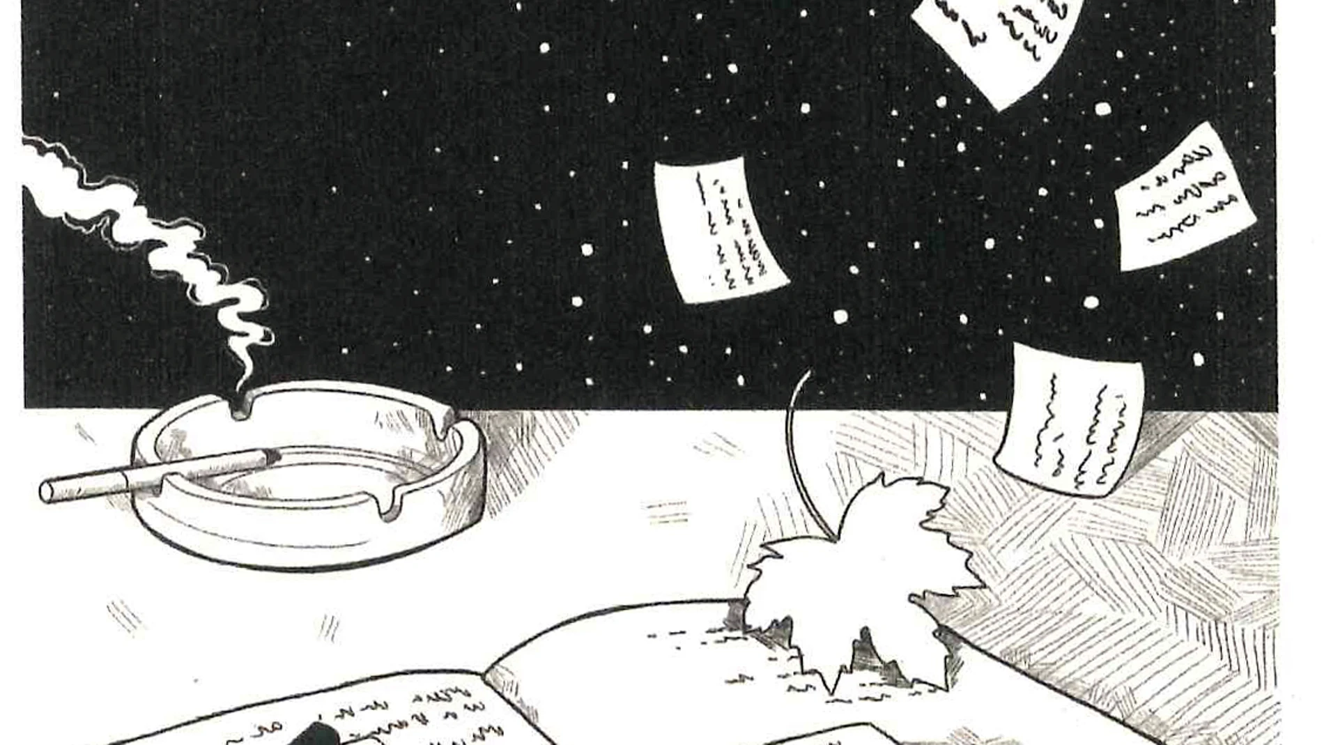 Una de las ilustraciones de "Cuaderno de Hebrón"