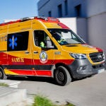 Una ambulancia del SAMUR