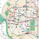 Plano turístico del Metro de Madrid