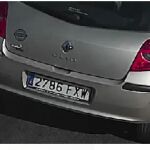 Matrícula del automóvil en el que viajaba el desaparecido
