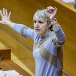 La portavoz de Compromís, Papi Robles