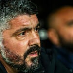Gennaro Gattuso, durante su etapa como entrenador del Valencia