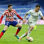 Saúl Ñíguez con el Atlético de Madrid