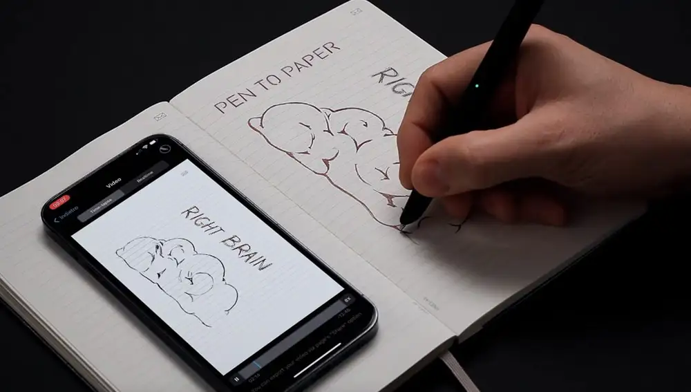 Smart Writing System de Moleskine.
