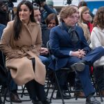 (I-D) La vicealcaldesa de Madrid, Begoña Villacis, el alcalde de Madrid, José Luis Martínez Almeida, y la presidenta de la Comunidad de Madrid, Isabel Díaz Ayuso
