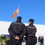Agentes de la Policía Nacional en Málaga