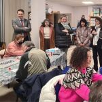 La consejera de Familia e Igualdad de Oportunidades, Isabel Blanco, visita el Centro Residencial de la Asociación Salud Mental León
