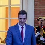 El presidente del Gobierno, Pedro Sánchez
