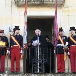 El presidente del Tribunal Superior de Justicia de Castilla y León (TSJCyL), José Luis Concepción., pregona la Fiesta de Los Jefes