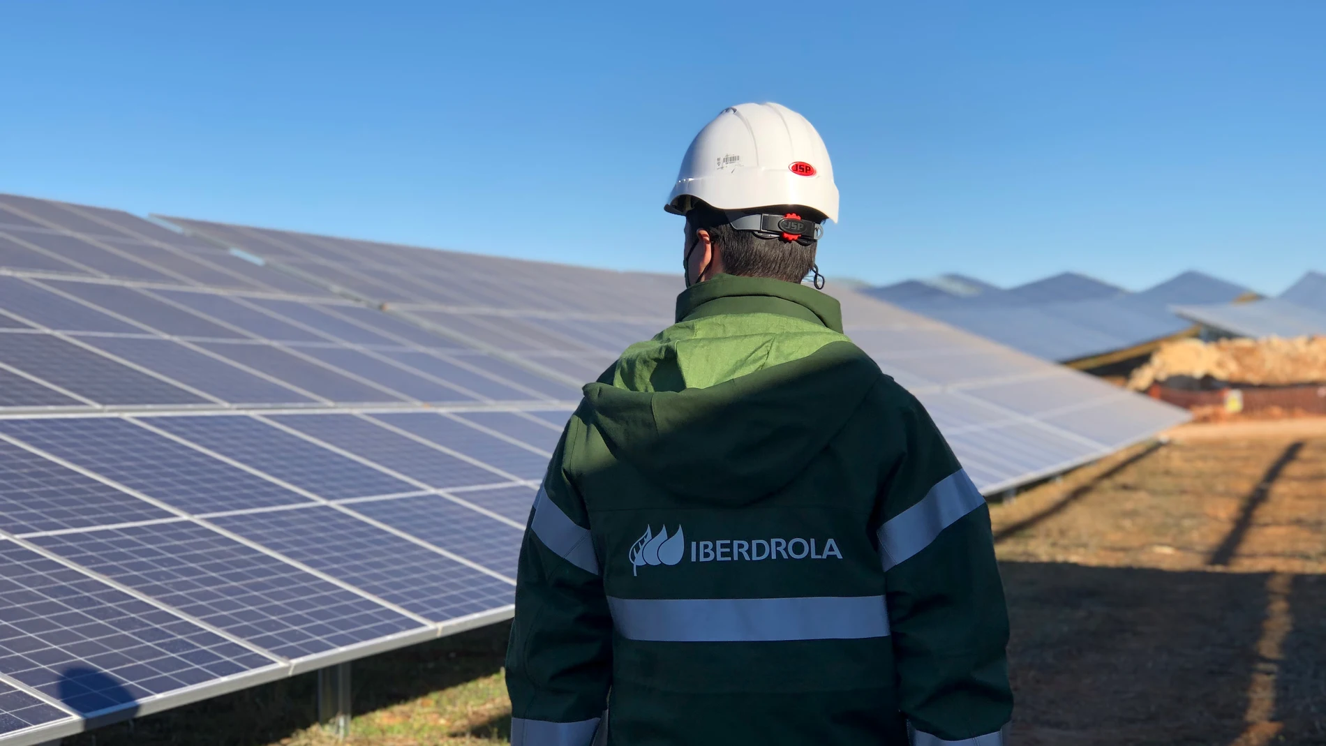 El parque fotovoltaico Olmedilla de Iberdrola, en Cuenca