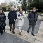 Con motivo de una visita enmarcada en la ronda de contactos y reuniones con la militancia de Ciudadanos tras la celebración del Consejo General, el secretario general de Ciudadanos, Carlos Pérez-Nievas, y la coordinadora regional, Gemma Villarroel