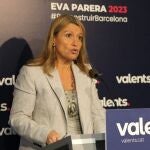 La líder de Valents, Eva Parera