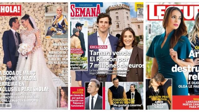 Portadas revistas del corazón