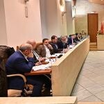 Pleno del Ayuntamiento de Salamanca que ha dado luz verde a los Presupuestos para 2023
