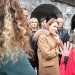 La ministra de Transportes, Raquel Sánchez, en su visita a Castro Urdiales del pasado sábado