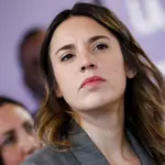 La ministra de Igualdad, Irene Montero