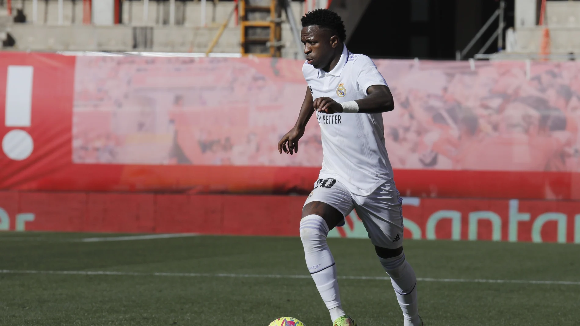 Vinicius, durante su último partido ante el Mallorca