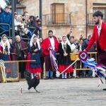 Danza del Escarrete, Fiesta de Interés Turístico Regional, en Poza de la Sal (Burgos)