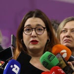 Rueda de prensa Ángela Rodríguez y Victoria Rosell