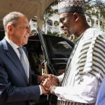 Russian Foreign Minister Sergey Lavrov in Bamako