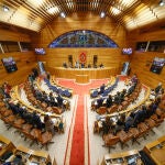 Por ahora, 39 diputados se estrenarán en el Pazo do Hórreo. 