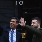 Zelenski con Sunak en Downing Street