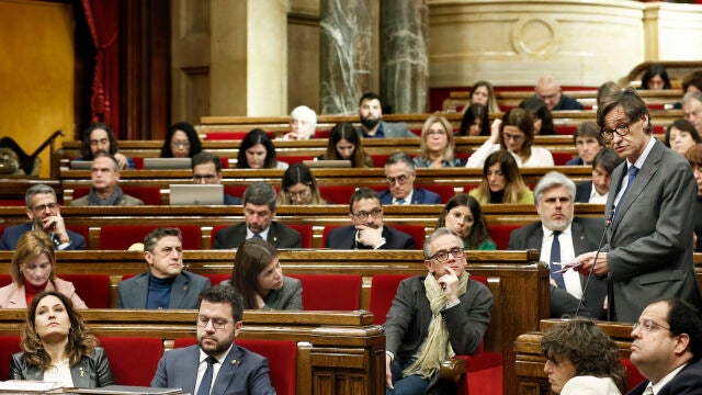 Sesión de control al Govern en el Parlament