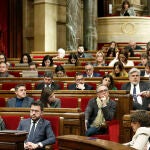Sesión de control al Govern en el Parlament