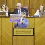 El alcalde de Coria del Río (Sevilla), Modesto González, defendió en el Parlamento andaluz la ILPA