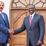 Eritrea's President Isaias Afwerki visits Kenya