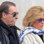 Lydia Lozano y su marido Charly en una imagen de archivo