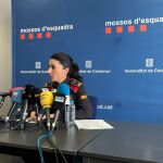 La portavoz de los Mossos, Montserrat Escudé