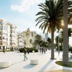 Las obras llegan ahora a dos arterias principales de Alicante, el Paseo de los Mártires y la Avenida de Jijona