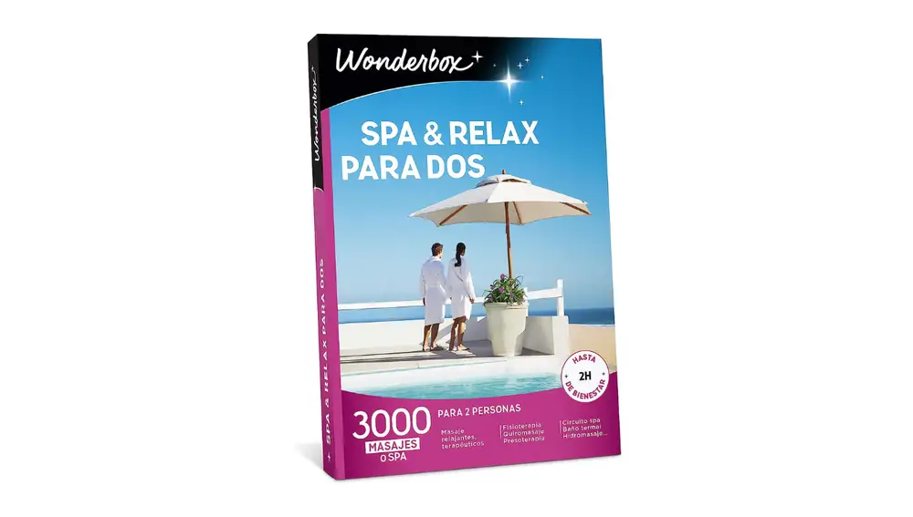 Caja regalo SPA & Relax para dos