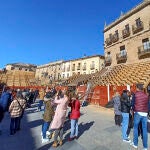 La plaza de toros de Ciudad Rodrigo que se construye en 3 días cada carnaval 