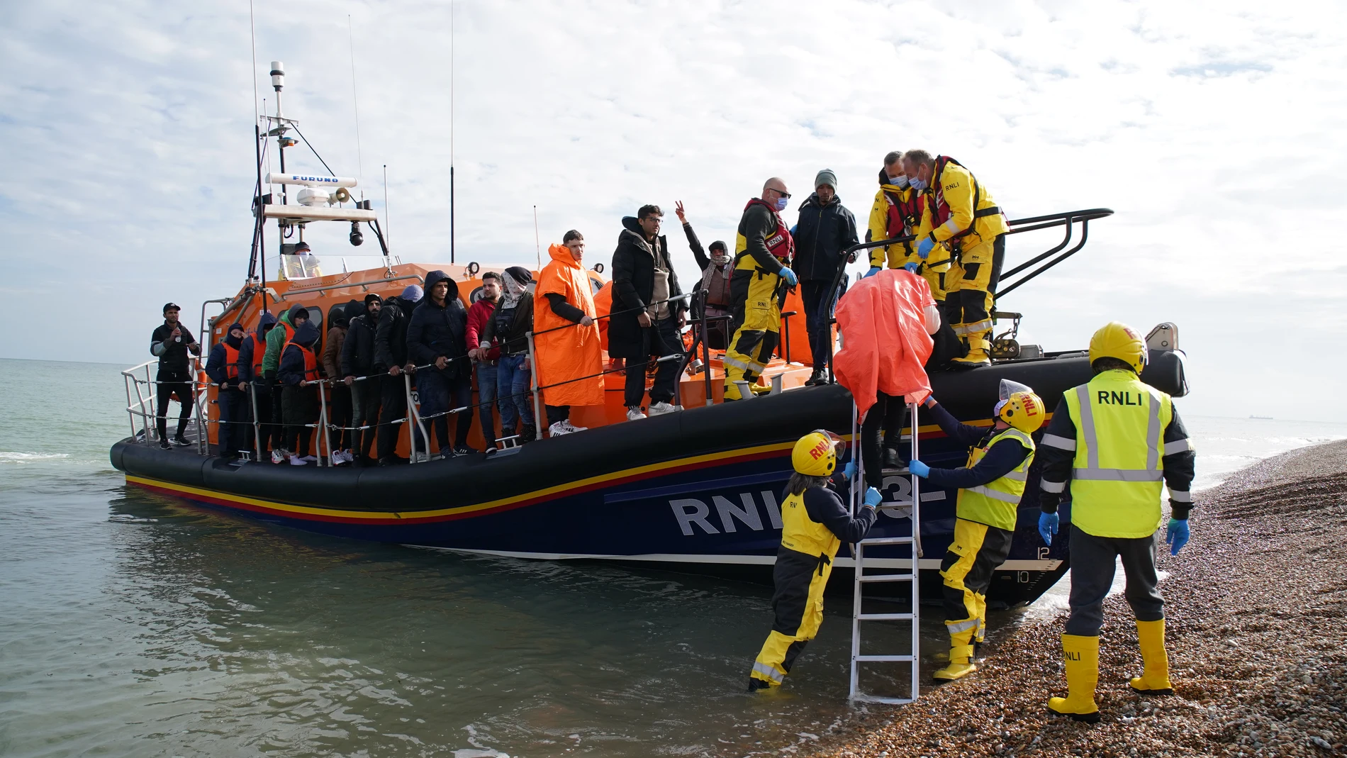 Imagen de archivo de una embarcación del Canal de la Mancha