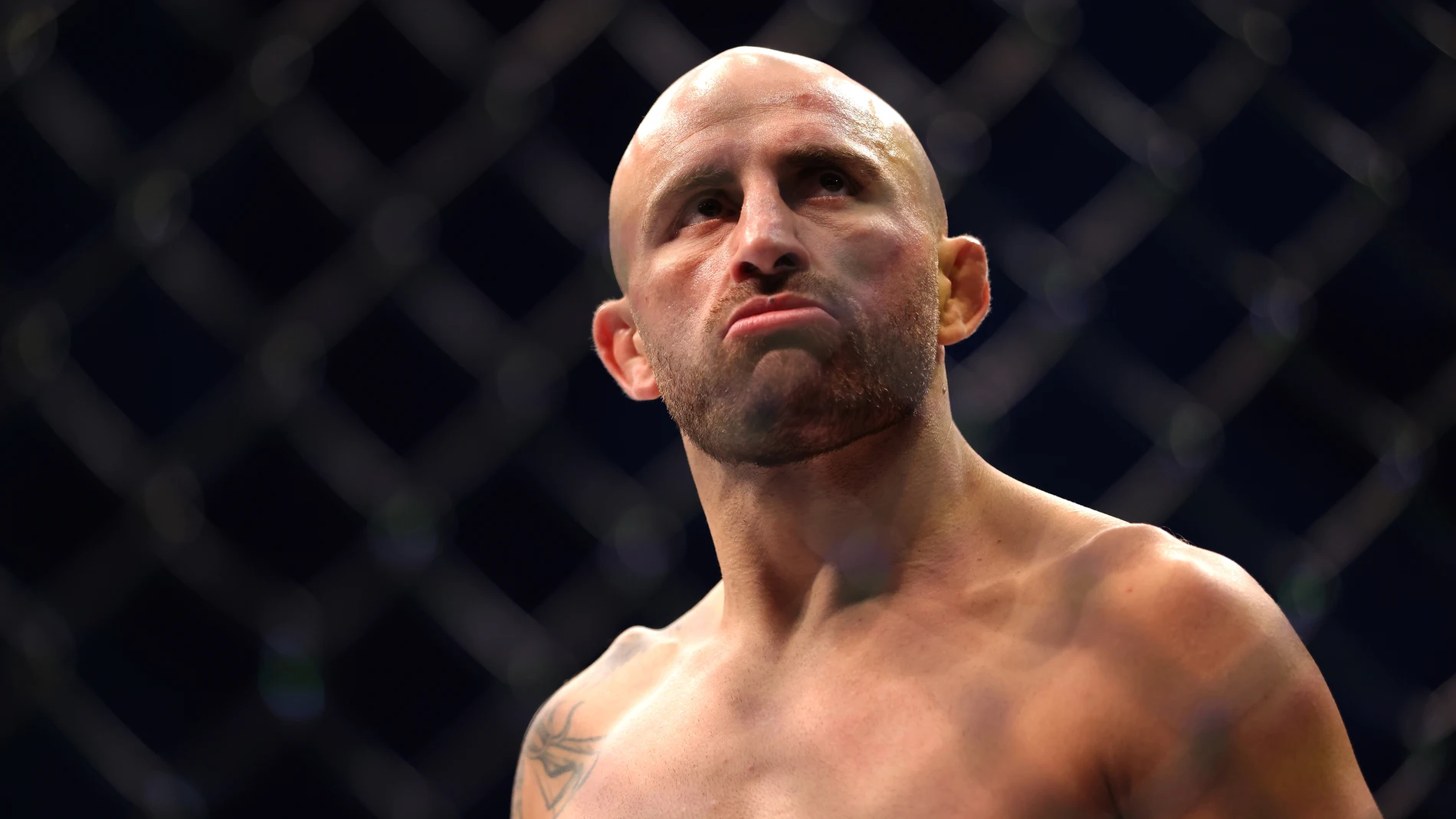 Perth (Australia), 12/02/2023.- Alex Volkanovski of Australia is seen before his fight with Islam Makhachev of Russia for the Lightweight title bout at UFC 284 at RAC Arena in Perth, Australia, 12 February 2023. (Rusia) EFE/EPA/RICHARD WAINWRIGHT EDITORIAL USE ONLY AUSTRALIA AND NEW ZEALAND OUT