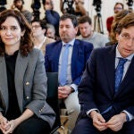 MADRID.-Ayuso y Almeida "trabajarán de forma coherente y coordinada" en la campaña electoral del 28M, asegura Carabante