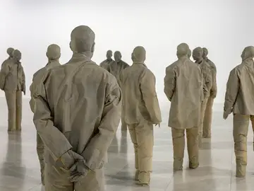 MADRID.-La Sala Alcalá 31 dibuja un "mapa" con las obras "menos habituales" de Juan Muñoz en 'Todo lo que veo me sobrevivirá' MADRID.-La Sala Alcalá 31 dibuja un "mapa" con las obras "menos habituales" de Juan Muñoz en 'Todo lo que veo me sobrevivirá'