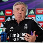 Ancelotti, en rueda de prensa