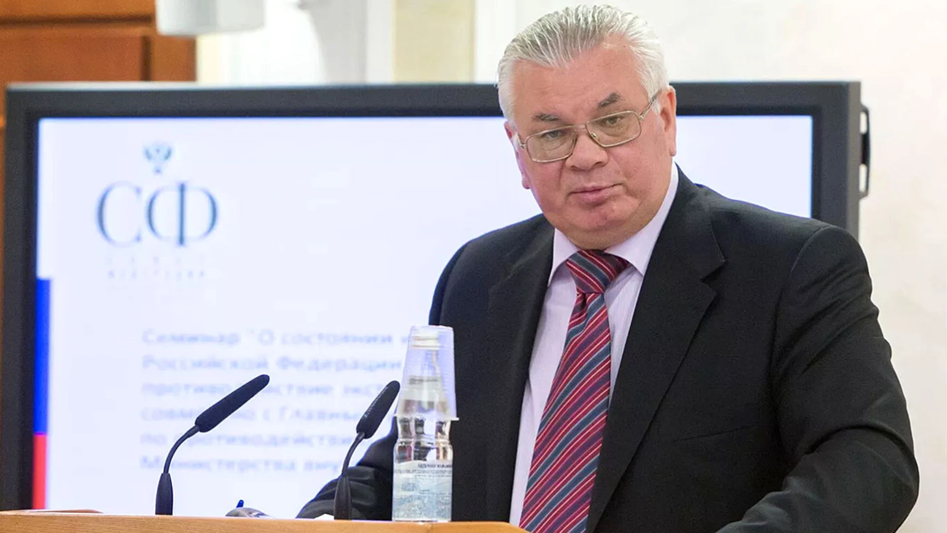 El exgeneral de la Policía rusa Vladimir Makarov