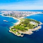Vista panorámica de la ciudad de Santander