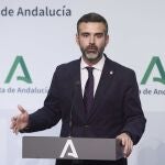 El consejero portavoz, Ramón Fernández-Pacheco