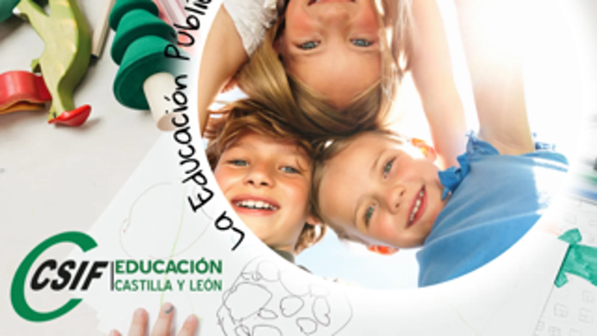 Cartel anunciador de CSIF
