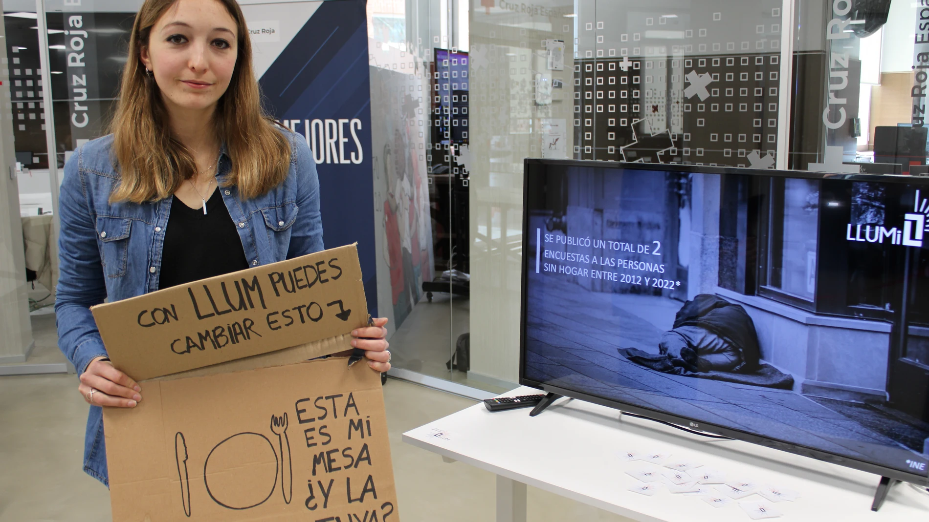 Laëtitia Launet con su proyecto LLUM