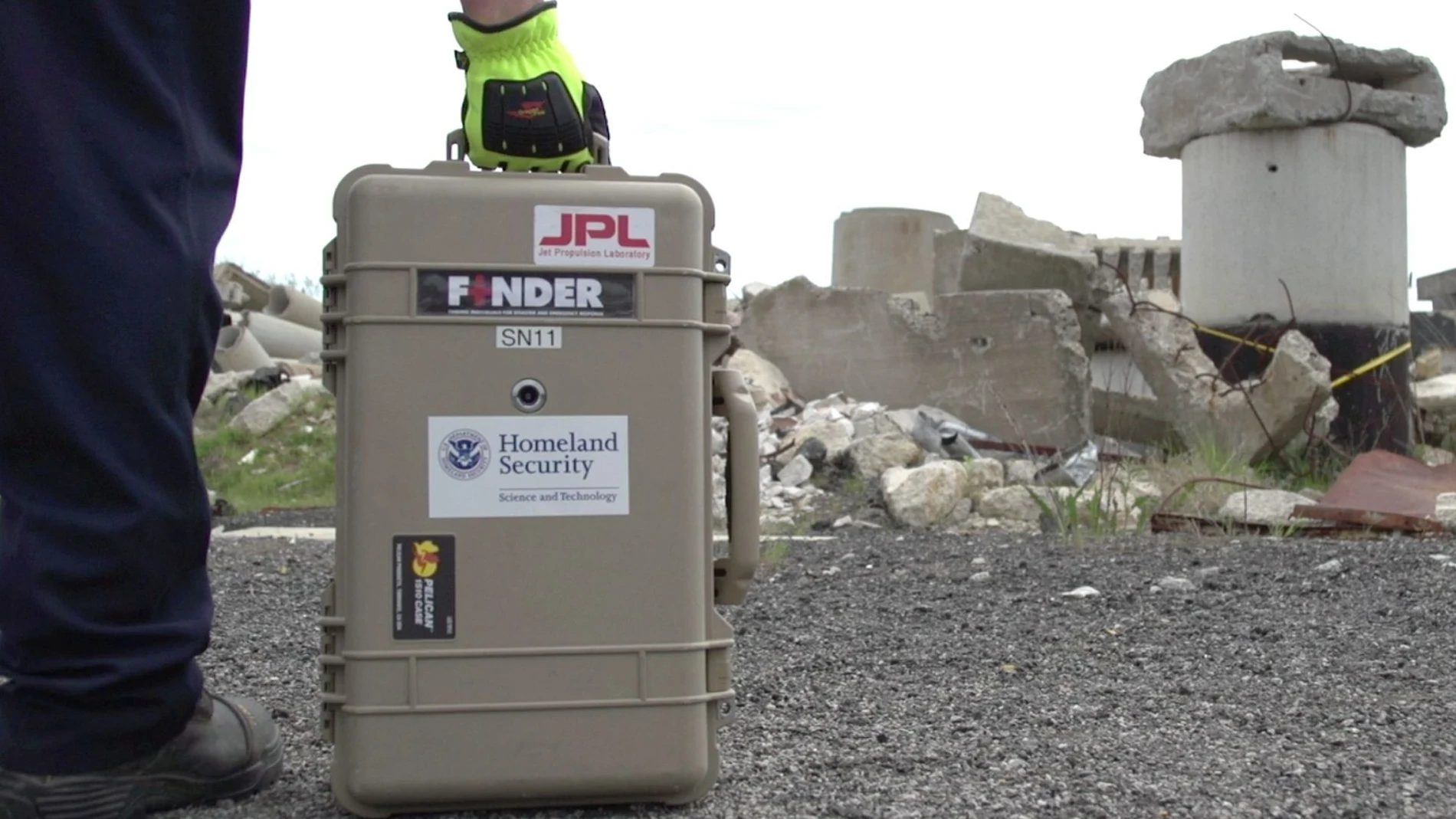 FINDER, la tecnología de la NASA que ayuda a encontrar supervivientes del terremoto de Turquía y Siria.