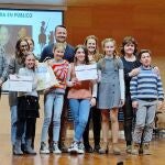 Ganadores del concurso de lectura en Segovia