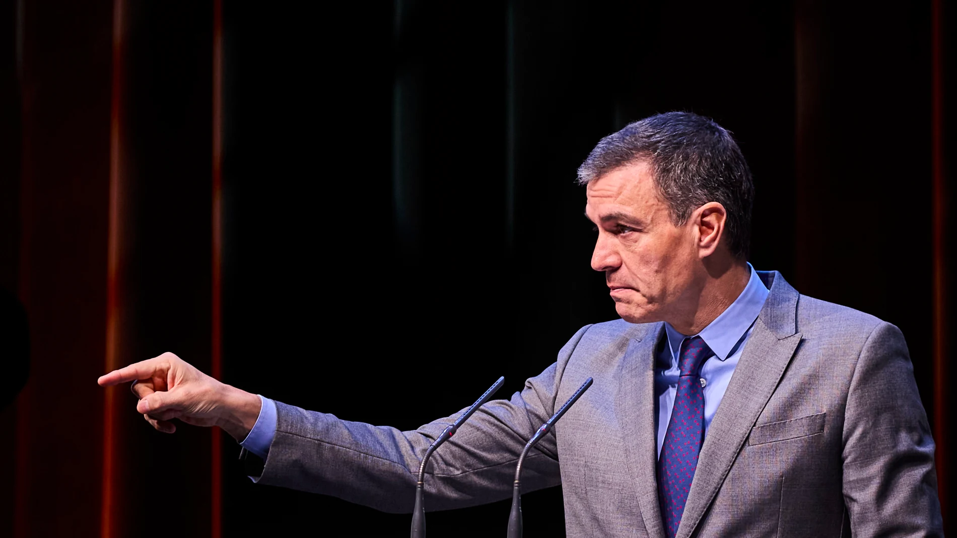 El presidente del Gobierno, Pedro Sánchez