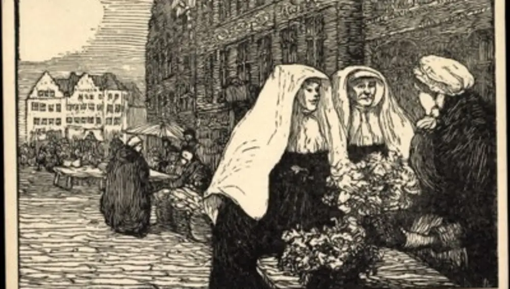 Ilustración de las Beguinas